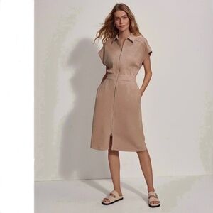 Varley Louisa Zip-Through Dress